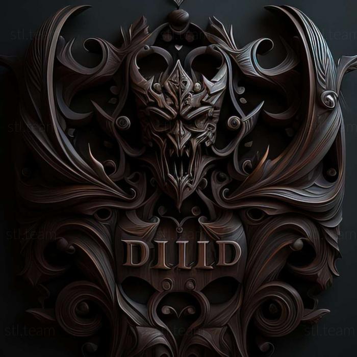 3D model Diablo Immortal game (STL)